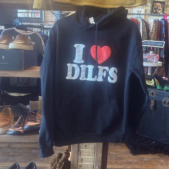 Large “I Love DILFS” hoodie - Picture 1 of 2